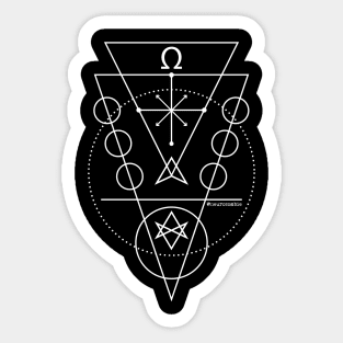 Omega Hex Conjuration Sticker